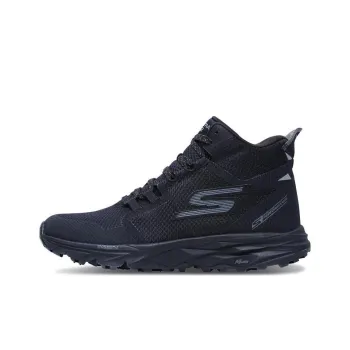 Skechers Go Trail 2 Cushioning Anti-Slip And Wear-Resistant High-Top Running Shoes Men's Black