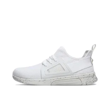 Skechers MARK NASON Modern Jogger Cushioning Anti-Slip And Wear-Resistant Low-Top Sports Casual Shoes White Silver