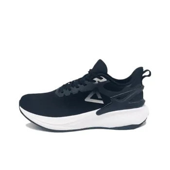 PEAK State Pole 6.0 Cushioned Wear Resistant Breathable Low Top Running Shoes Men's Black
