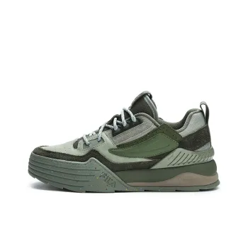 FILA PALA Anti Slip And Wear Resistant Lightweight Low Top Skateboard Shoes Women's Green