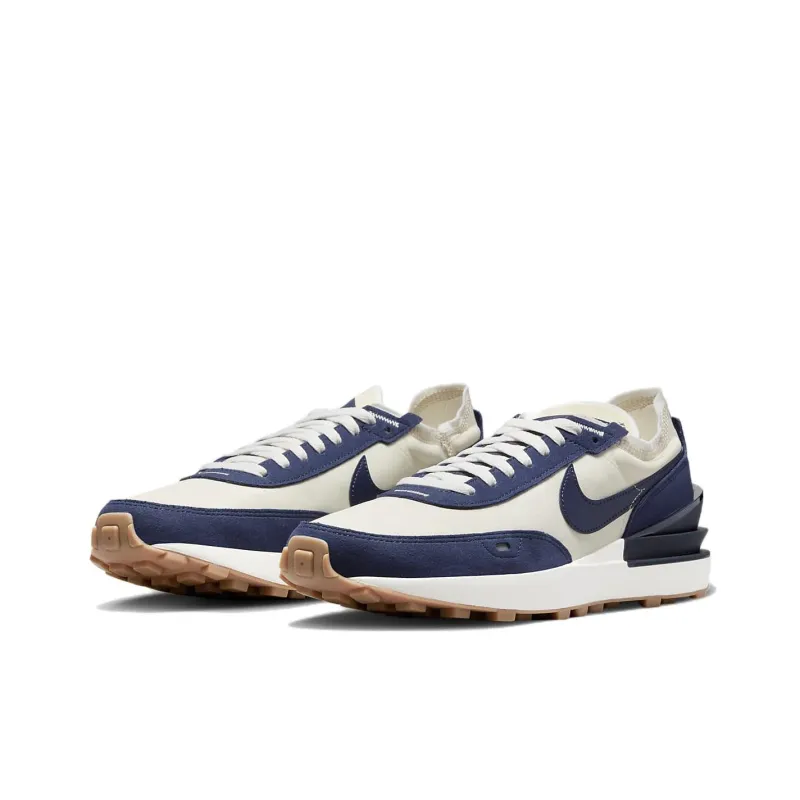 Nike Waffle One Se Coconut Milk Midnight Navy-2