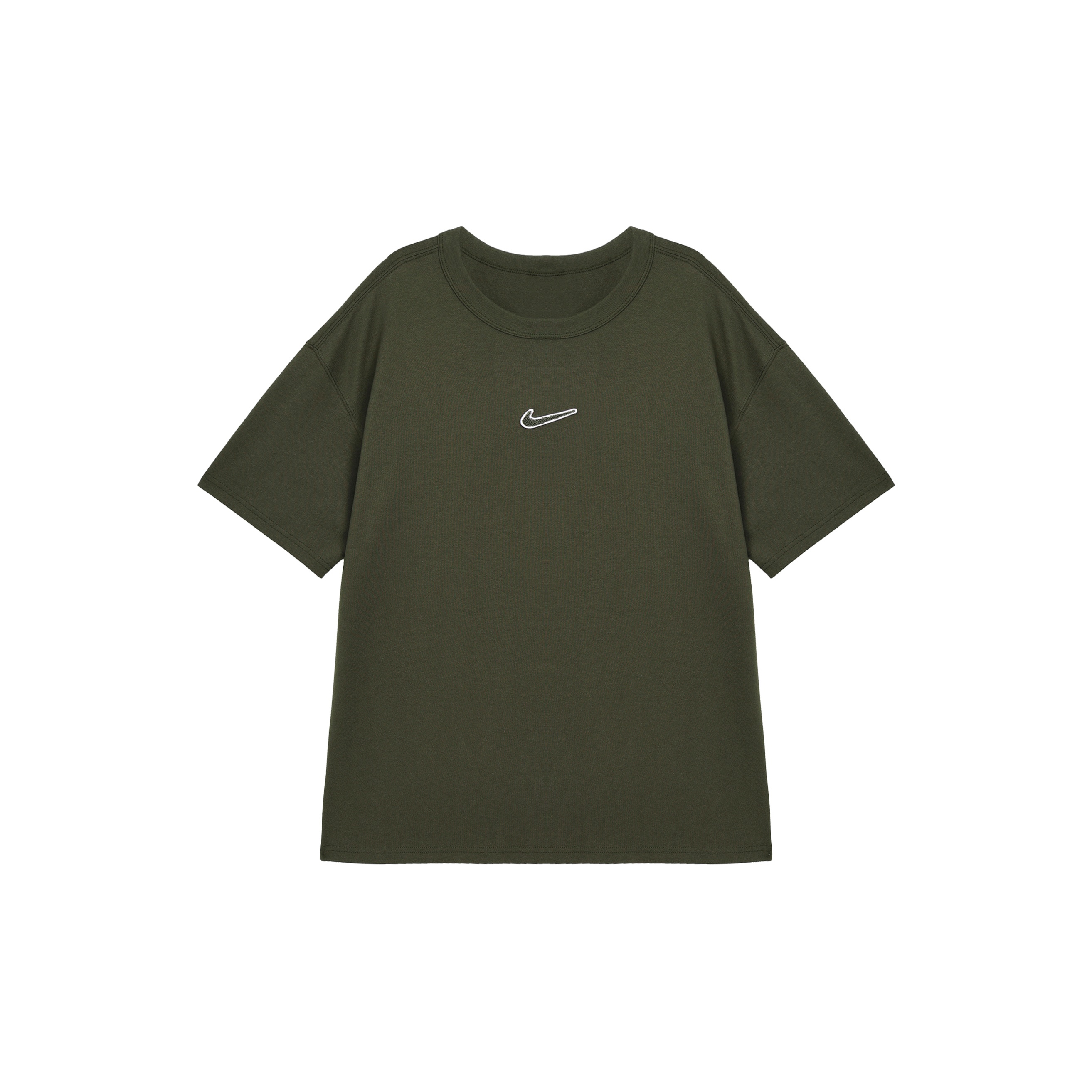 Khaki green nike t shirt deals