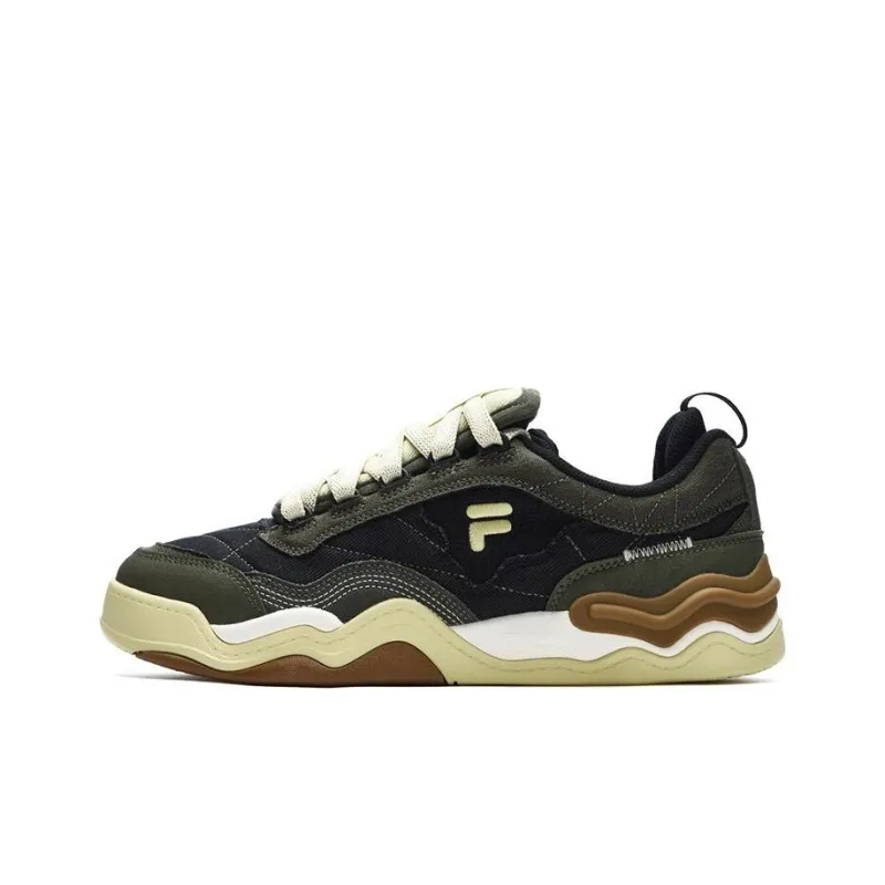 FILA FUSION Kick Sneakers 'Black Brown'-0