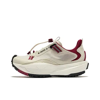 Erke Mountain Realm Breathable Slip Resistant Low Top Casual Shoes Women's Floating Rock Gray Yu Fuchsia