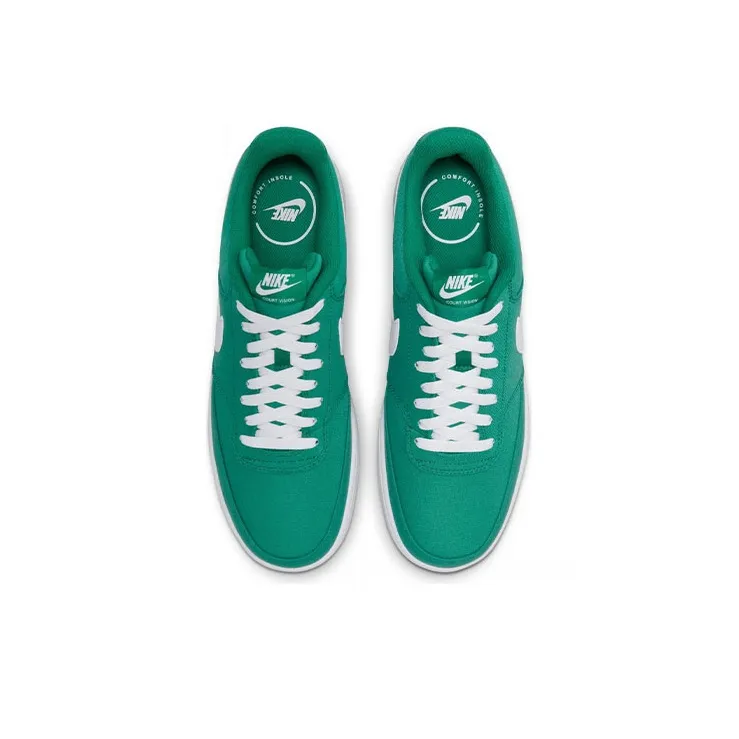 Nike Court Vision Low Cnvs 'Green White'-2