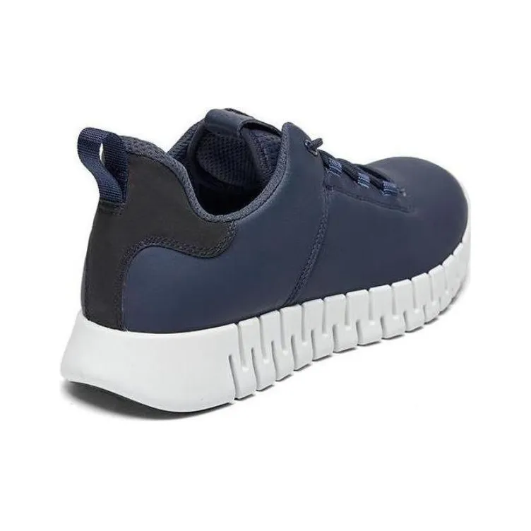 Ecco Smart Series Low Top Sports Casual Shoes Men's Ocean Blue-2