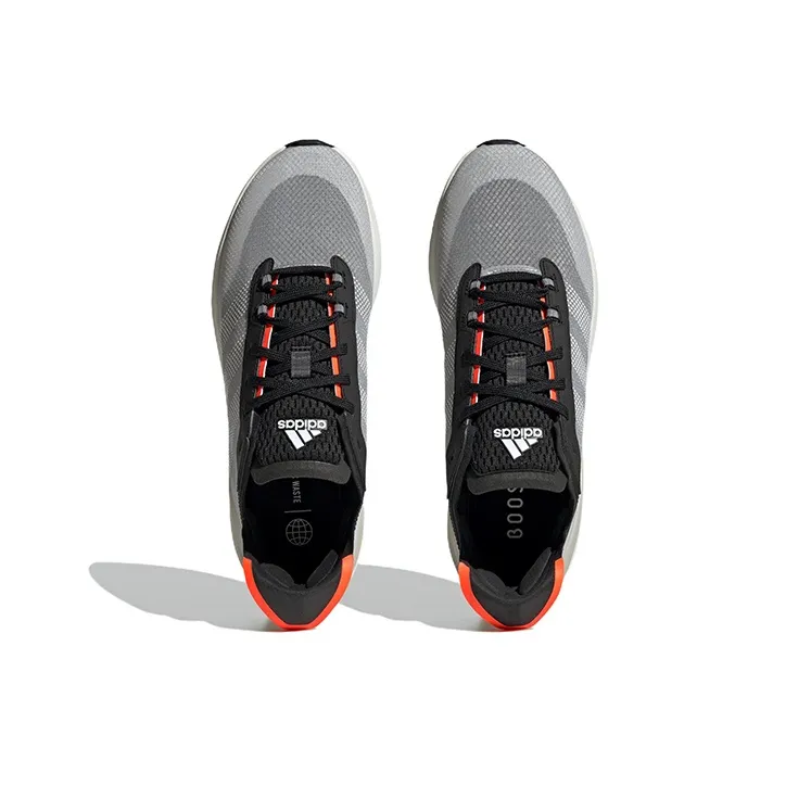 Adidas Avryn Core Black Solar Red Grey-4