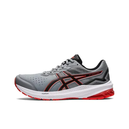 Asics GT-1000 Leather 2 Running Shoes Men Low-Top Gray/Black