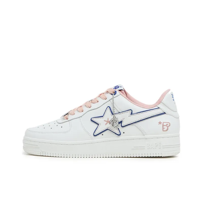 A BATHING APE A BATHING APE Bape Sta Bapy White Pink Women's-0
