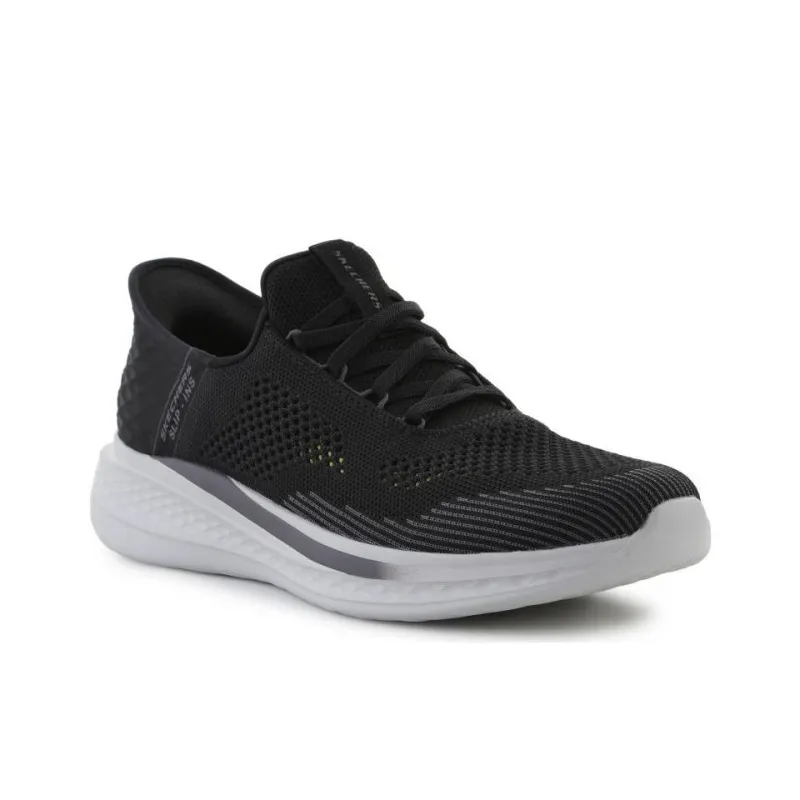 Skechers Slip Ins Casual Shoes Men Low Top Black-2