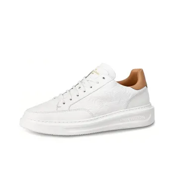 LOUIS VUITTON Beverly Hills Sneakers 'White Monogram With Caramel Top'