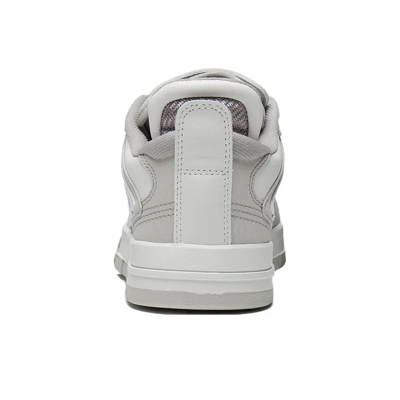 LiNing Wei Wu PRO Pro Anti Slip Wear Resistant Low Top Skateboard Shoes Women's Mist White Silver Fish Gray-5
