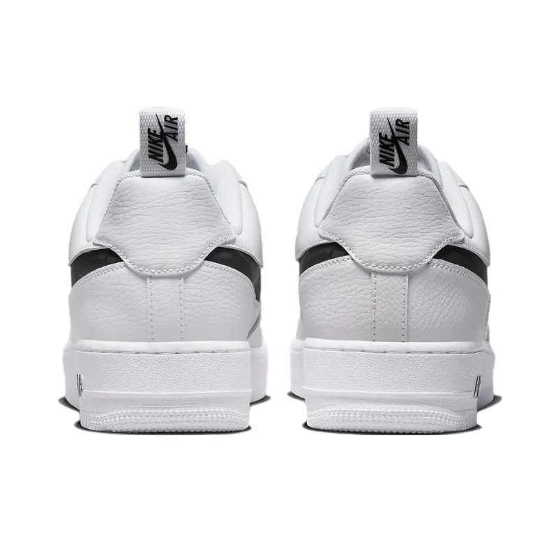 Nike Air Force 1 07 LV8 Reflective Swoosh - White Black-4