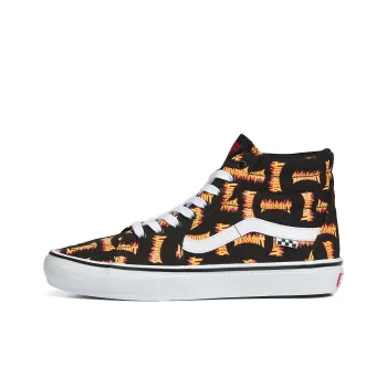 Vans Sk8 Hi Thrasher Allover Logo Black