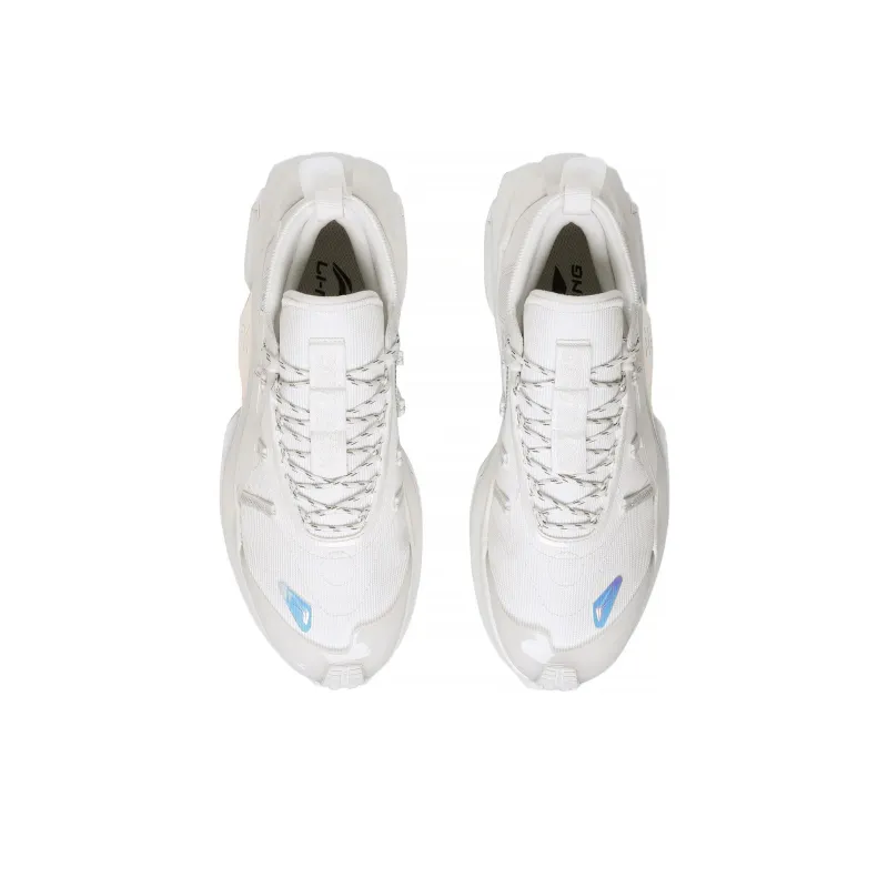 LiNing CF Hiking 2.0 Anti Slip And Wear Resistant Warm Low Top Sports Casual Shoes Unisex Ivory-3