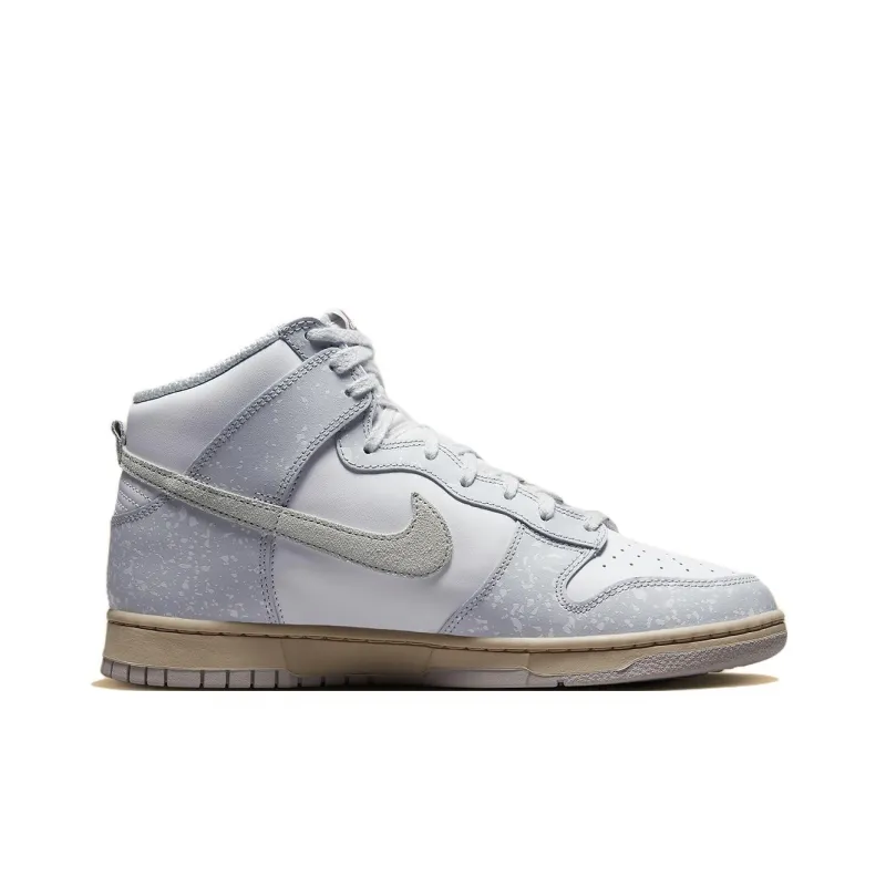Nike Dunk High Spray Paint White Pure Platinum-1