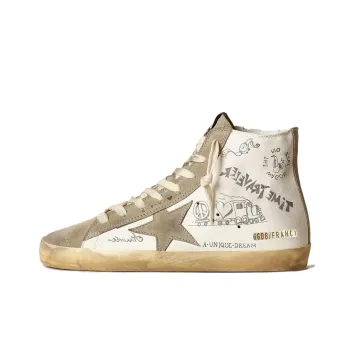 Golden Goose Francy Journey-print High-top Sneakers