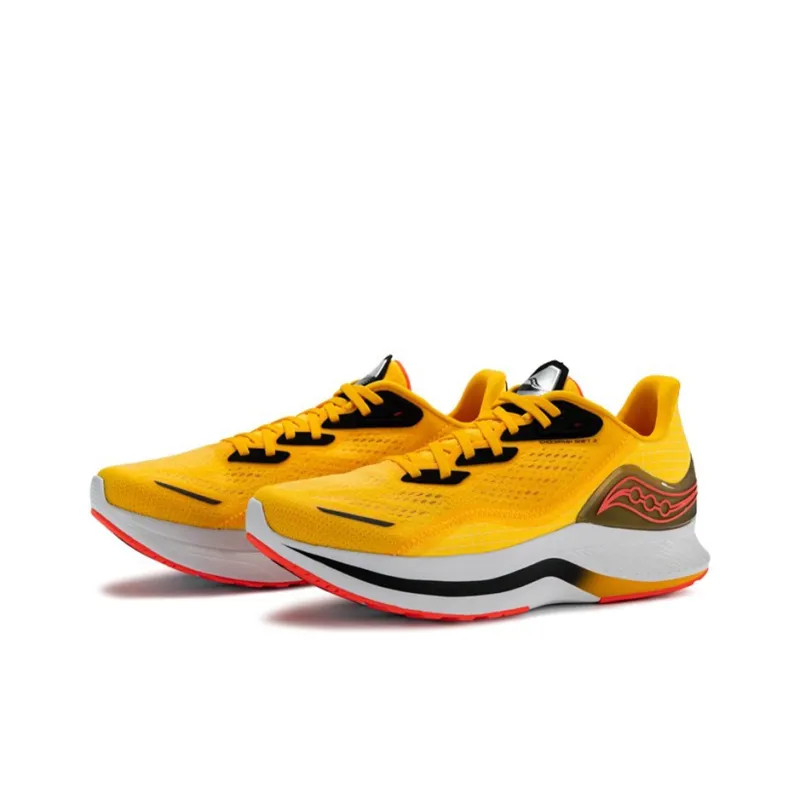 Saucony Endorphin Shift 2 ViZigold ViZired Yellow-2