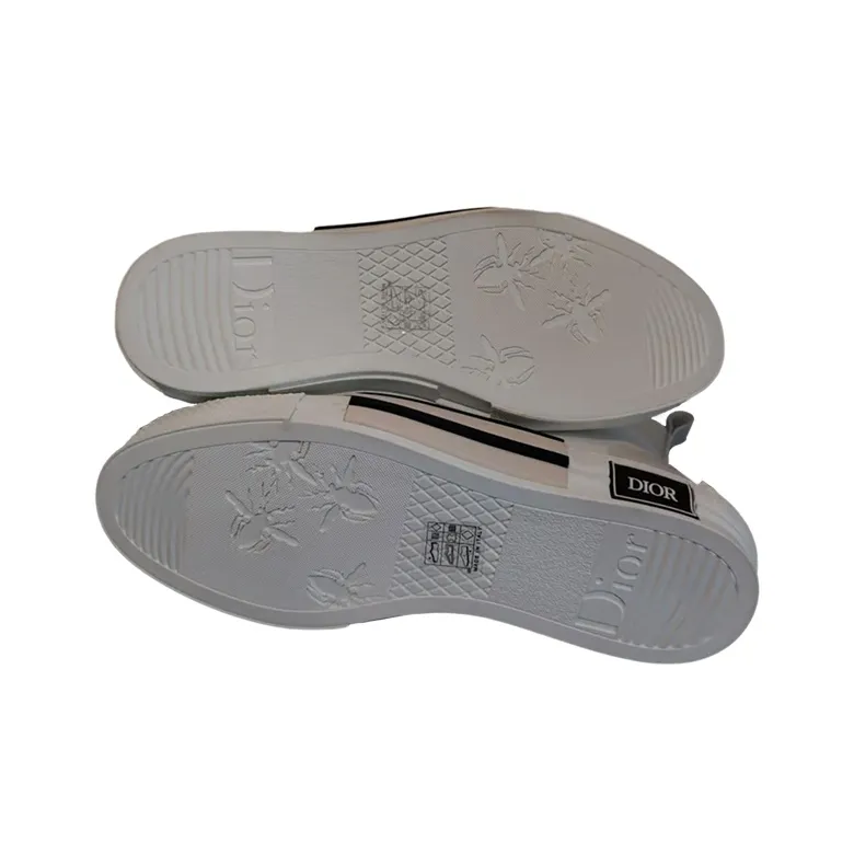 DIOR B23 Stylish Skateboarding Shoes Men's White-4