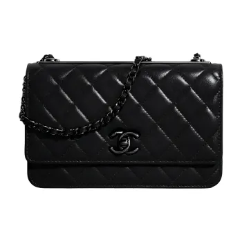 CHANEL Trendy Cc So Black Woc Black
