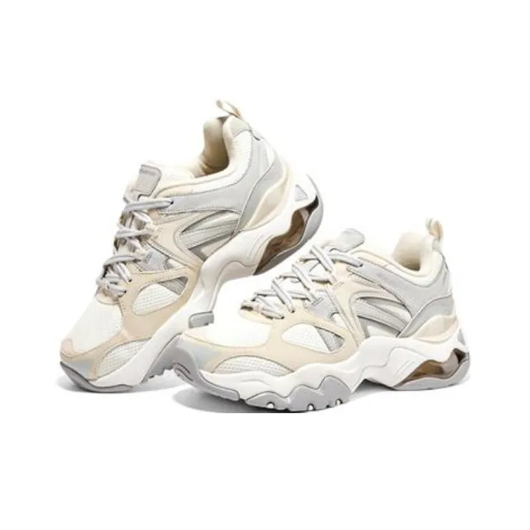Skechers DLites 3.0 Air Sneakers 'White Grey Beige' Women's-2