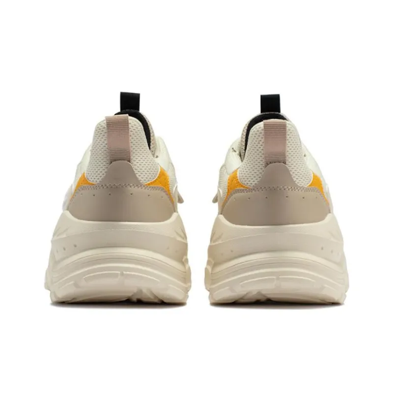 361° Cambria Anti Slip Wear Resistant Low Top Sports Casual Shoes Men's White Gray-4