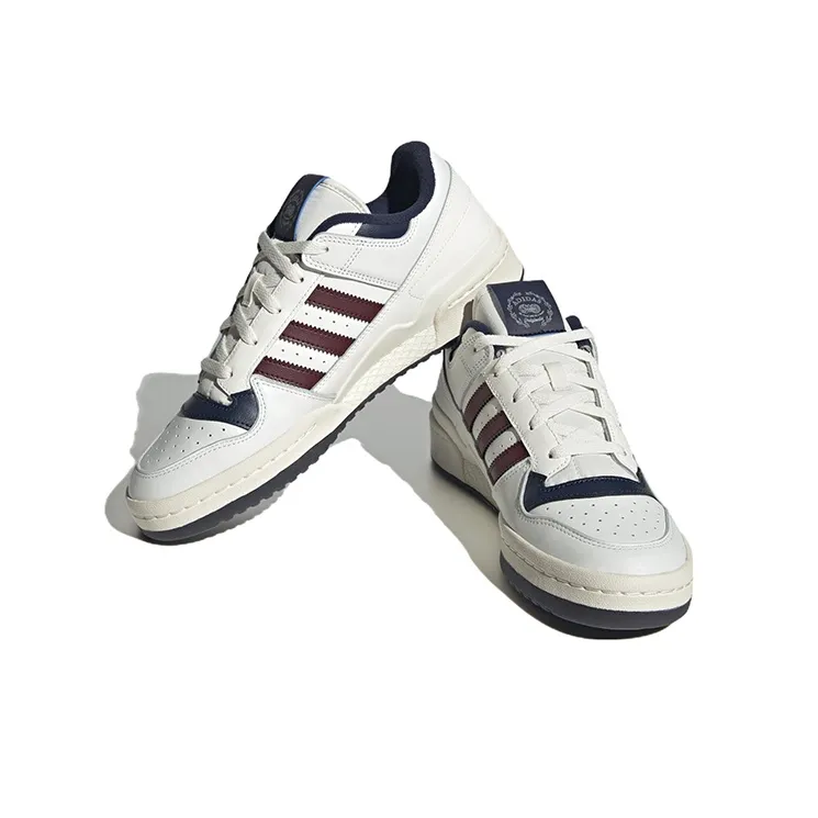 Adidas Forum Low Cl Off White Shadow Red-2