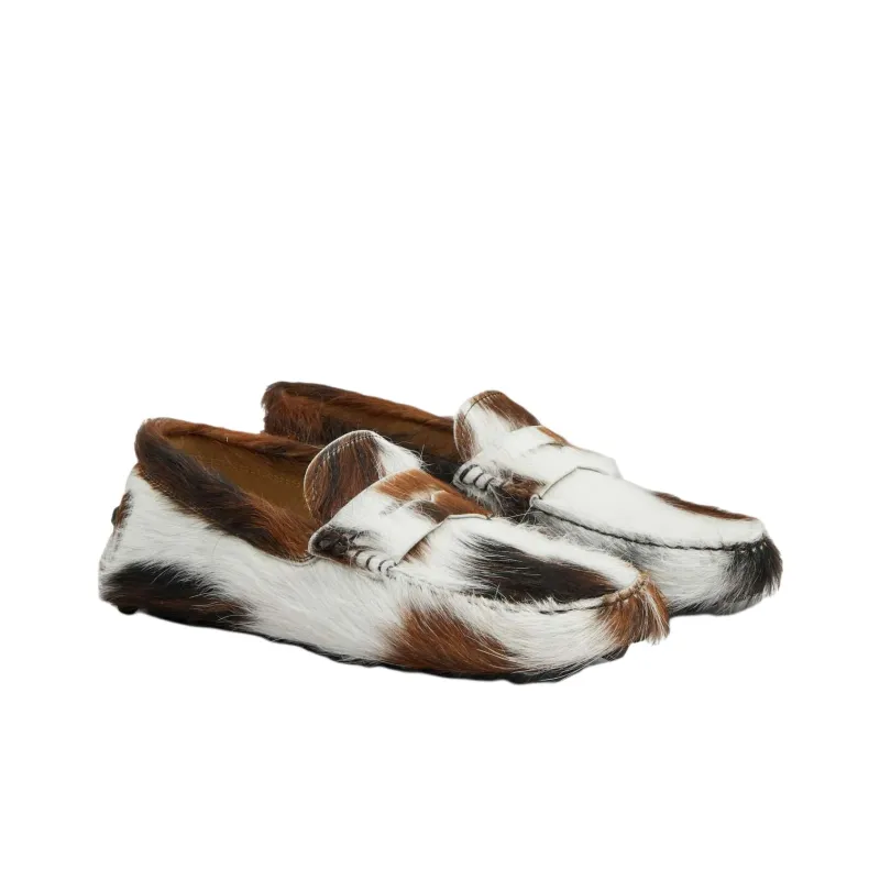 TOD'S Almond Toe Slip On Loafers-2