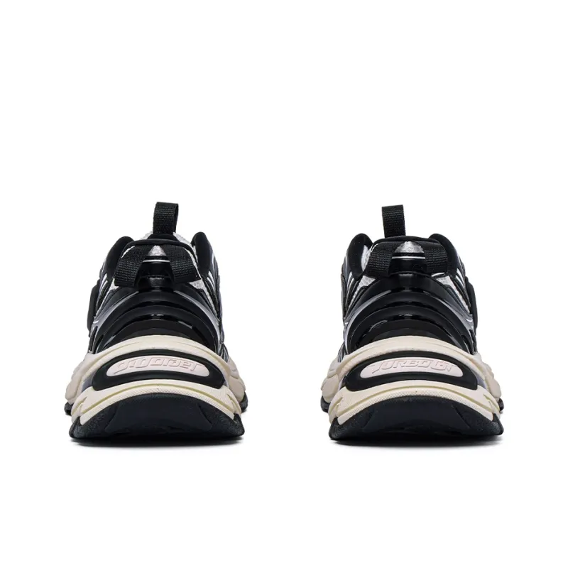 OLD ORDER Turbo GT Low Top Chunky Sneakers Unisex Black White-2