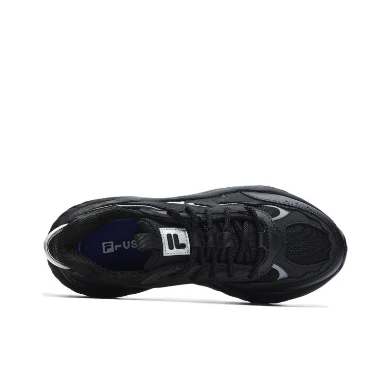 FILA FUSION Conch Dx Sneakers 'Black Silver' Women's-2