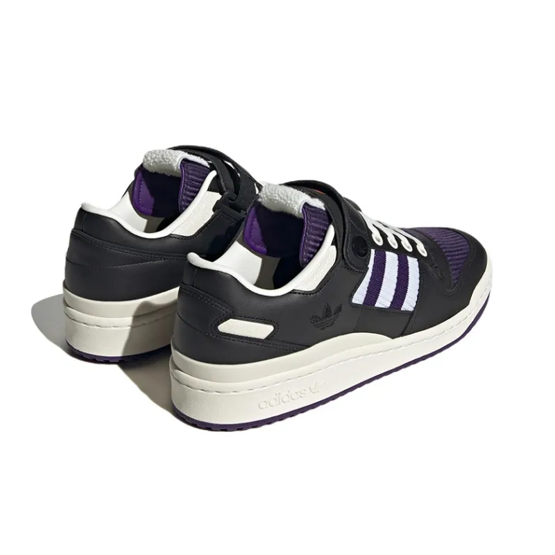 Forum Adidas Originals 84 Low 'Black Purple'-3