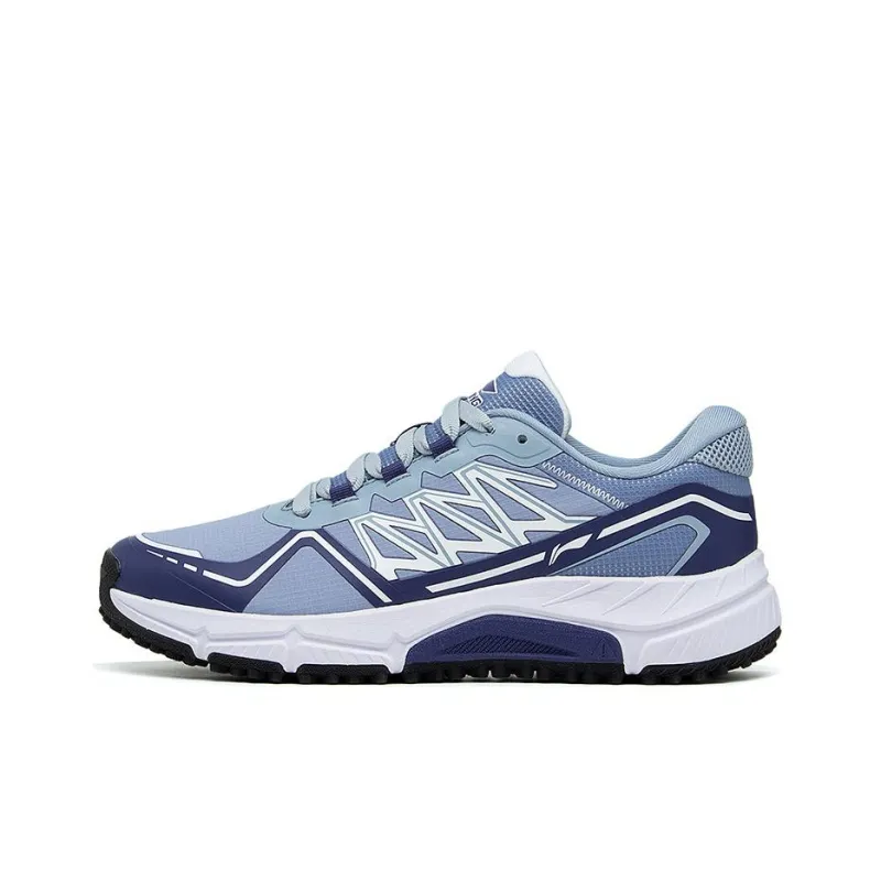LiNing Yitai Lite Durable Breathable Low Top Running Shoes Men's Blue-0