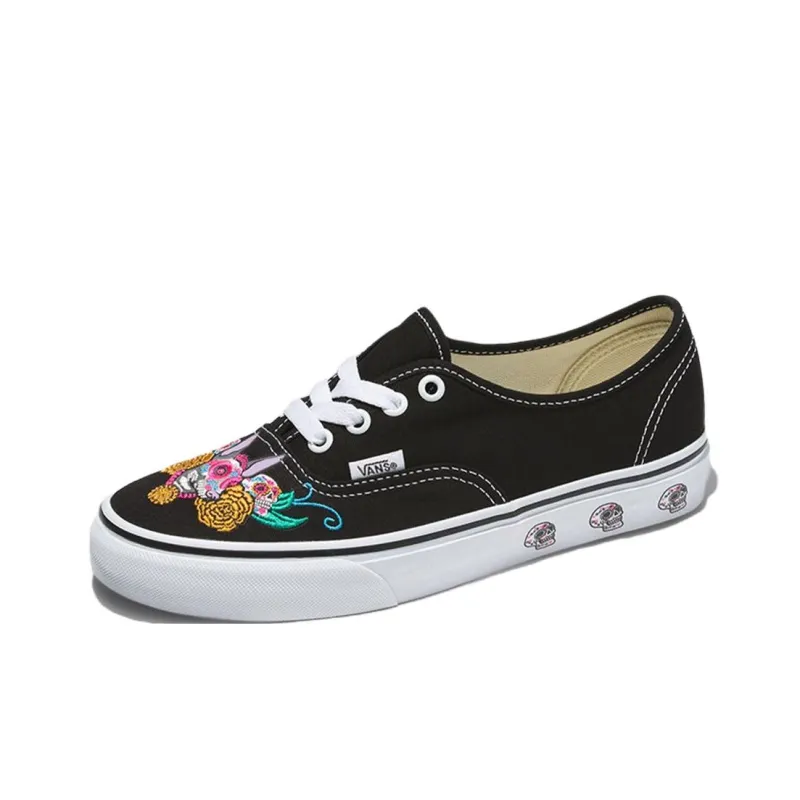Vans Authentic Dia De Los Muertos 'Black'-1