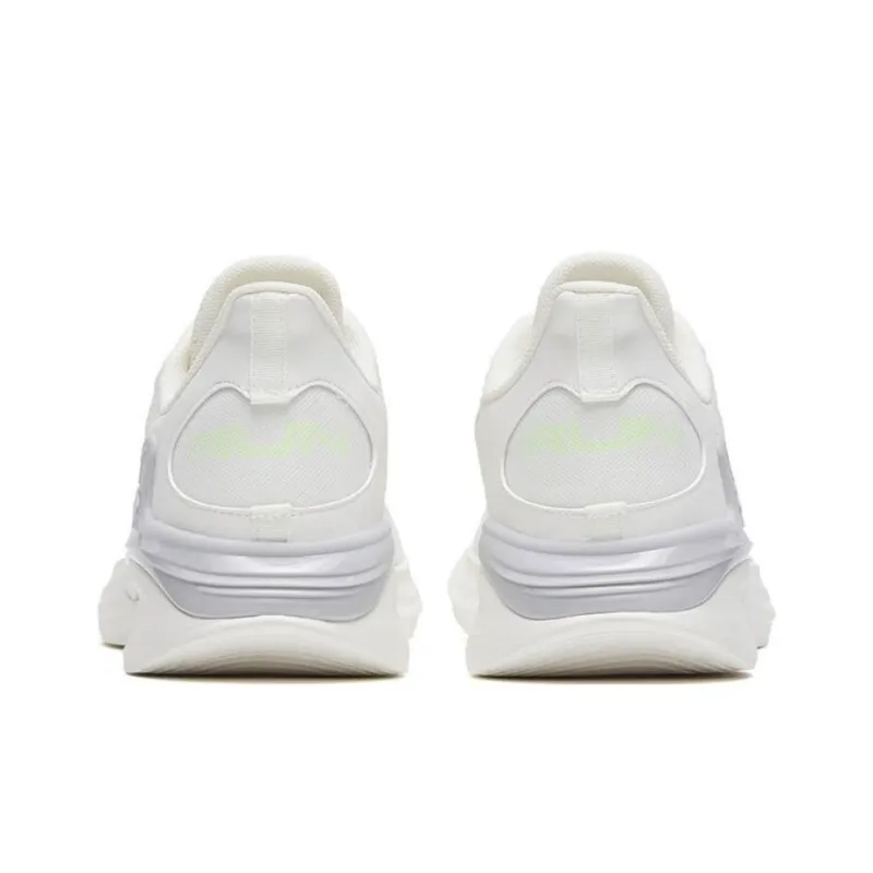 Anta City Cushioned Slip-Resistant Abrasion-Resistant Low-Top Running Shoes Men's White Green-3