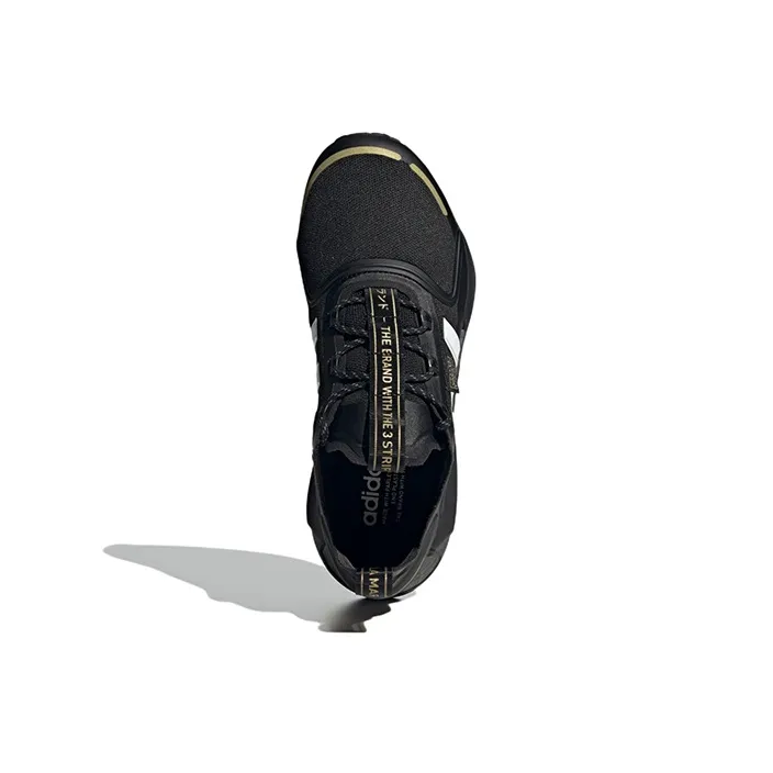 Adidas Originals NMD_R1 V3 'Black Gold Metallic'-4