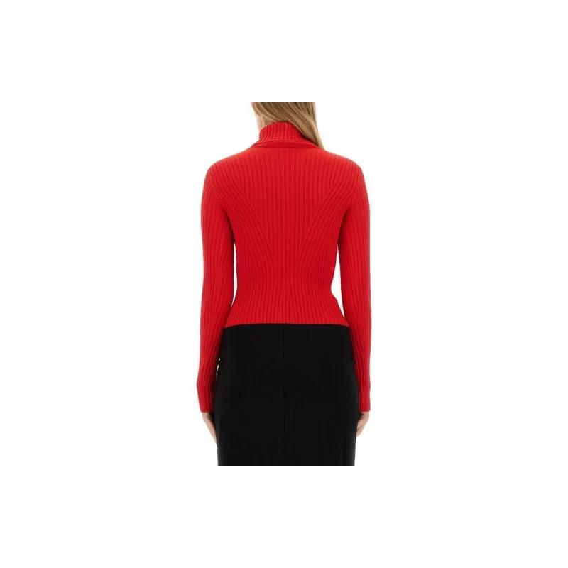 Staud Roll Neck Knitted Jumper-1