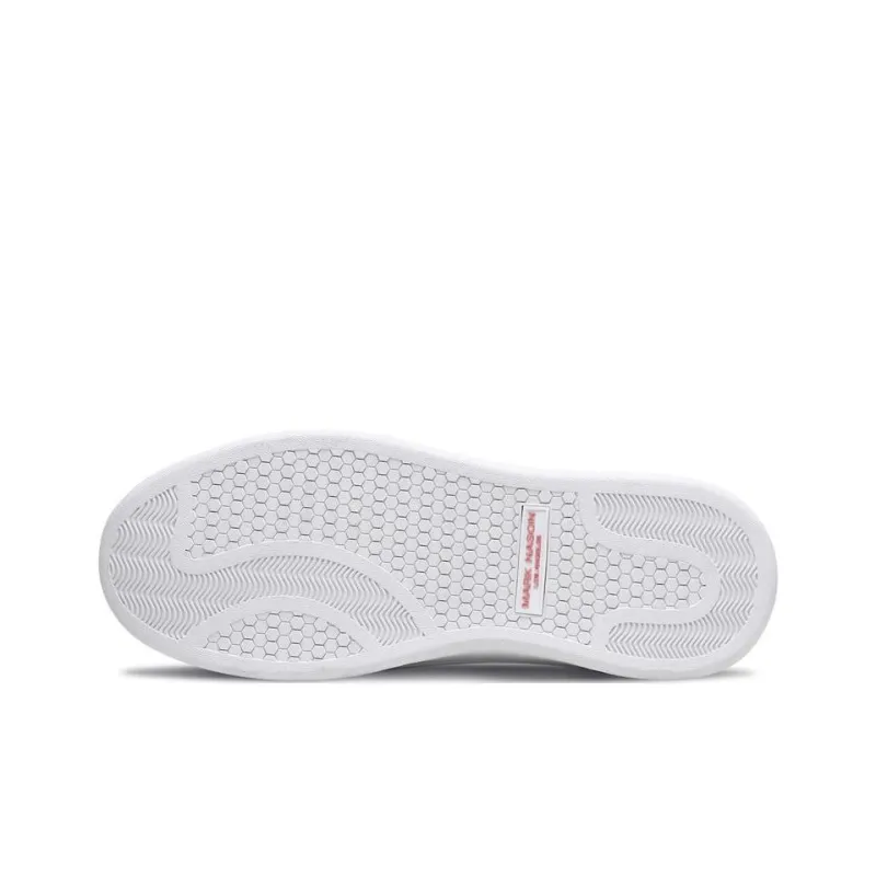 Skechers MARK NASON Classic Cup Anti-Slip Wear-Resistant Low-Top Skateboard Shoes Women's White Pink-4