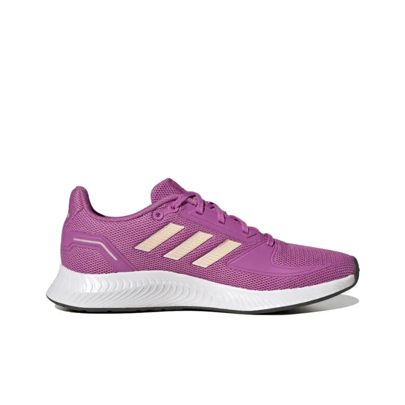 Adidas Runfalcon 2.0 Cushioning Anti-Slip And Wear-Resistant Lightweight Rebound Low-Top Running Shoes Women's Purple-1