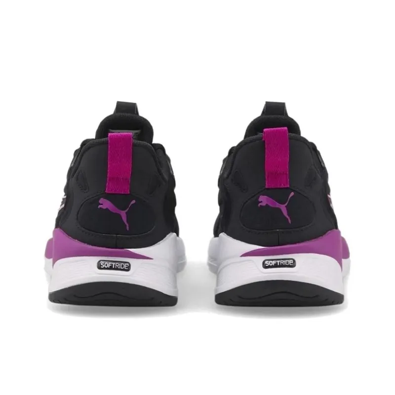 PUMA Softride Premier Para Low-Top Running Shoes Women's Black Purple-2