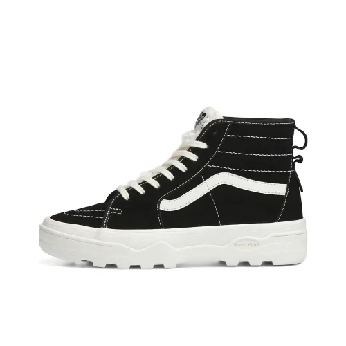 Vans SK8 Skateboard Shoes Unisex High-Top Black/White