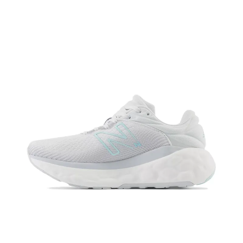 New Balance Fresh Foam X 840v1 Cushioning Wear Resistant Low Top Running Shoes Women's Gray White-0