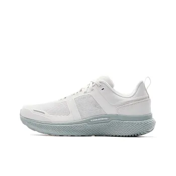Saucony Triumph Cushioning Breathable Low Top Casual Running Shoes Unisex White Gray
