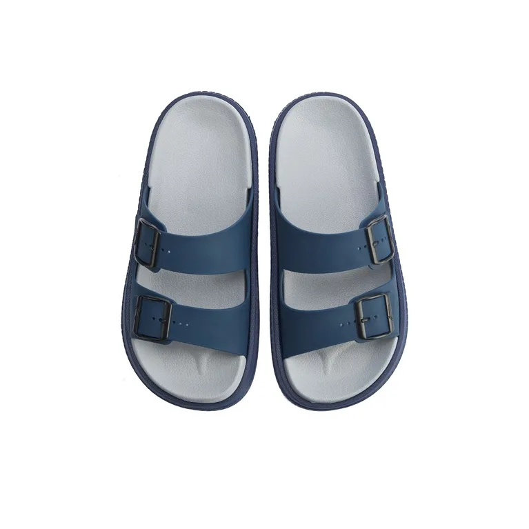 LiNing Clap Quiet Slide Slippers Unisex Navy-3