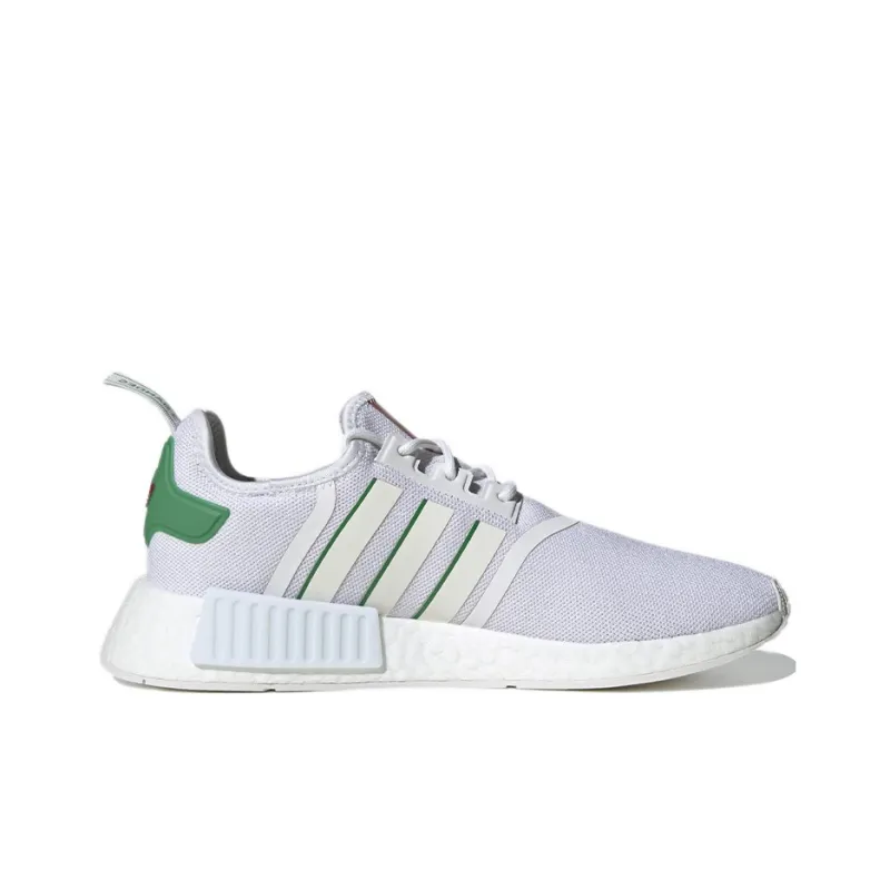 Adidas Originals NMD_R1 'White Red Green'-1
