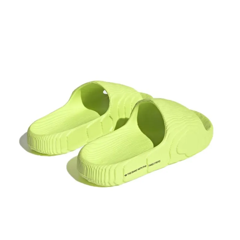 Adidas Adilette 22 Slides Solar Yellow-3
