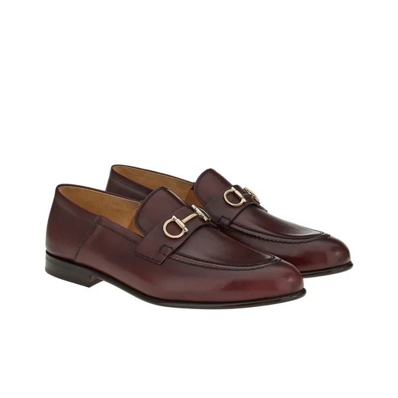 FERRAGAMO Ottone Gancini-buckle Loafers-2