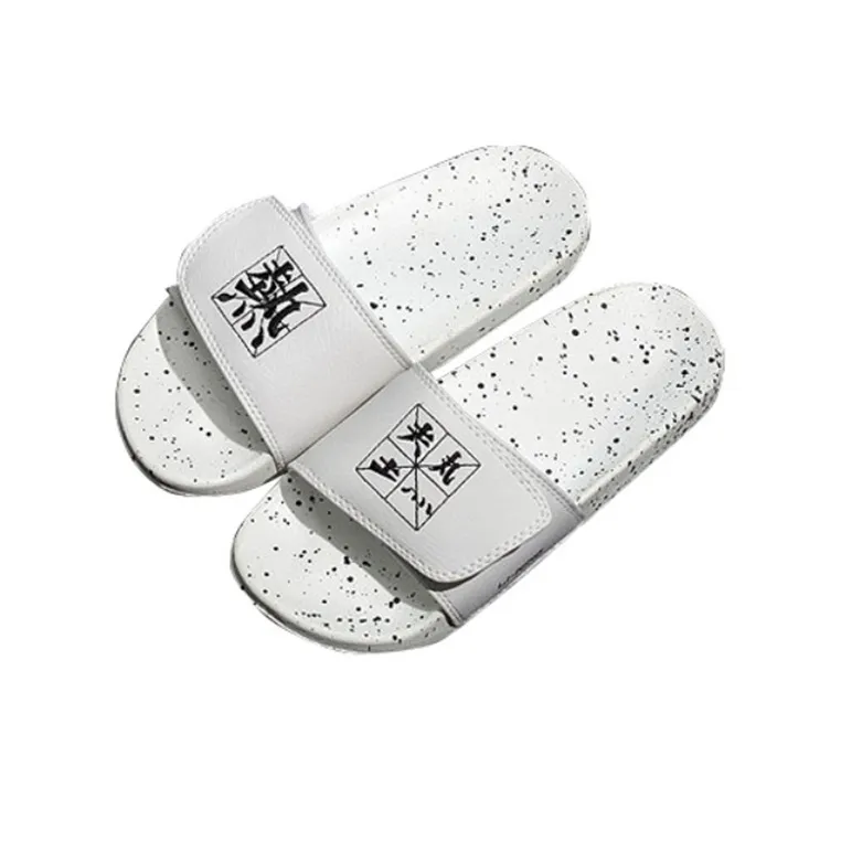 LiNing Hot Slide Slippers Men's White-2
