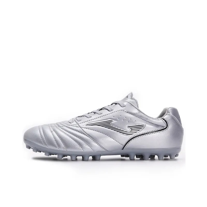 Joma Aguila MG Rubber Short Studs Wear Resistant Wide Coverage Lightweight Soccer Shoes Men's Silver-0