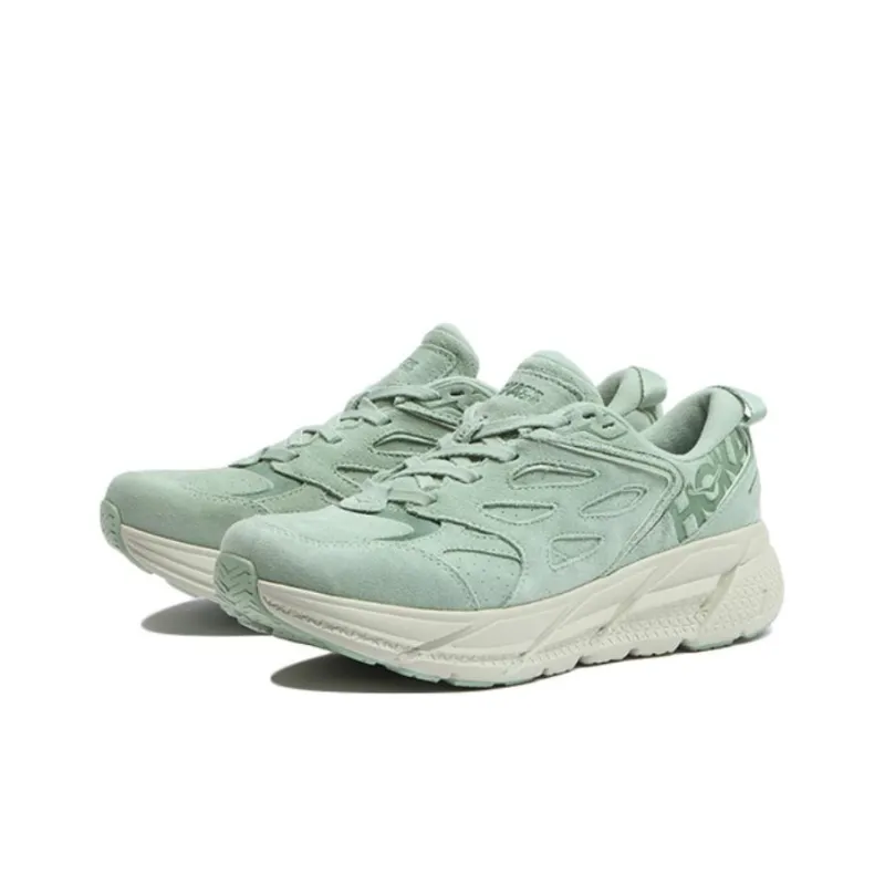 HOKA ONE ONE Clifton L Suede Smoke Green All Gender-2