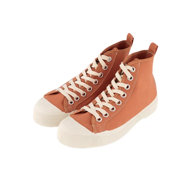 BENSIMON B79 Casual Shoes Women's High-Top Orange Red-1